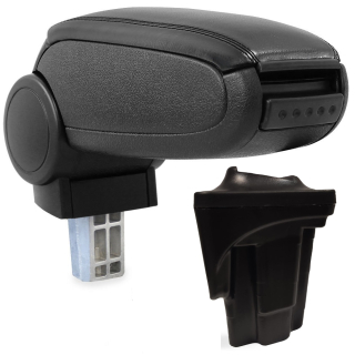 Cotieră pentru Seat Leon 2 1P (05.2005-12.2012) negru piele ecologica